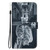 Samsung Galaxy S24 Ultra 5G Crystal Texture Colored Drawing Leather Phone Case - Cat Tiger Reflection