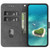 Samsung Galaxy S24 Ultra 5G Crystal Texture Colored Drawing Leather Phone Case - Cherry Blossoms