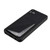 Samsung Galaxy S24 Ultra 5G Denior Imitation Calf Leather Back Phone Case with Holder - Black