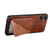 Samsung Galaxy S24 Ultra 5G Denior Imitation Crocodile Leather Back Phone Case with Holder - Brown