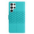 Samsung Galaxy S24 Ultra 5G Diamond Embossed Skin Feel Leather Phone Case - Blue