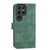 Samsung Galaxy S24 Ultra 5G Dierfeng Dream Line TPU + PU Leather Phone Case - Green