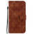 Samsung Galaxy S24 Ultra 5G Double 8-shaped Embossed Leather Phone Case - Brown