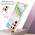 Samsung Galaxy S24 Ultra 5G Electroplating Marble Dual-side IMD Phone Case - Green 004