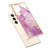 Samsung Galaxy S24 Ultra 5G Electroplating Marble Dual-side IMD Phone Case - Purple 001