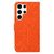 Samsung Galaxy S24 Ultra 5G Ethnic Style Embossed Pattern Leather Phone Case - Orange