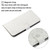Samsung Galaxy S24 Ultra 5G Ethnic Style Embossed Pattern Leather Phone Case - White