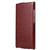 Samsung Galaxy S24 Ultra 5G Fierre Shann 64 Texture Vertical Flip PU Leather Phone Case - Brown