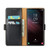 Samsung Galaxy S24 Ultra 5G Fierre Shann PU Genuine Leather Texture Phone Case - Black