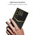 Samsung Galaxy S24 Ultra 5G GKK Plating Soft TPU + Leather Full Coverage Phone Case without Pen - Green