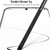 Samsung Galaxy S24 Ultra 5G GKK Space Frame Transparent PC + TPU Phone Case with Pen - Transparent Black