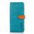 Samsung Galaxy S24 Ultra 5G KHAZNEH Dual-color Cowhide Texture Flip Leather Phone Case - Blue