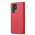 Samsung Galaxy S24 Ultra 5G Knead Skin Texture Flip Leather Phone Case - Red