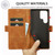 Samsung Galaxy S24 Ultra 5G LC.IMEEKE Strong Magnetism Microfiber Leather Phone Case - Brown