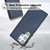 Samsung Galaxy S24 Ultra 5G Leather Texture Full Coverage Phone Case - Blue