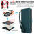 Samsung Galaxy S24 Ultra 5G Multi-Card Wallet RFID Leather Phone Case - Green Samsung Galaxy S24 Ultra 5G Multi-Card Wallet RFID Leather Phone Case - Green