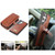 Samsung Galaxy S24 Ultra 5G Multi-functional Zipper Wallet Leather Phone Case - Orange