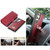 Samsung Galaxy S24 Ultra 5G Multi-functional Zipper Wallet Leather Phone Case - Red