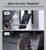 Samsung Galaxy S24 Ultra 5G NILLKIN Black Mirror Prop CD Texture Mirror MagSafe Magnetic Phone Case - Black