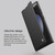 Samsung Galaxy S24 Ultra 5G NILLKIN Qin Prop Series Flip Camera Cover Design Leather Phone Case - Black