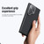 Samsung Galaxy S24 Ultra 5G NILLKIN Textured Prop Camera Cover Holder Design Nylon Phone Case - Black