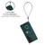 Samsung Galaxy S24 Ultra 5G Organ Card Bag Ring Holder PU Phone Case with Lanyard - Green