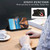 Samsung Galaxy S24 Ultra 5G PU Genuine Leather Texture Embossed Line Phone Case - Black