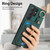 Samsung Galaxy S24 Ultra 5G Retro Skin-feel Ring Card Bag Phone Case with Hang Loop - Green