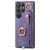 Samsung Galaxy S24 Ultra 5G Retro Skin-feel Ring Card Bag Phone Case with Hang Loop - Purple Samsung Galaxy S24 Ultra 5G Retro Skin-feel Ring Card Bag Phone Case with Hang Loop - Purple