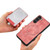 Samsung Galaxy S24 Ultra 5G Retro Splitable Magnetic Card Bag Leather Phone Case - Pink