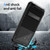 Samsung Galaxy S24 Ultra 5G R-JUST Life Waterproof Dustproof Shockproof Holder Phone Case - Black