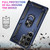 Samsung Galaxy S24 Ultra 5G Shockproof TPU + PC Phone Case - Blue