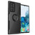 Samsung Galaxy S24 Ultra 5G Shockproof Transparent TPU + Acrylic Protective Case, with Ring Holder - Black