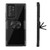 Samsung Galaxy S24 Ultra 5G Shockproof Transparent TPU + Acrylic Protective Case, with Ring Holder - Black