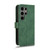 Samsung Galaxy S24 Ultra 5G Skin Feel Magnetic Flip Leather Phone Case - Green