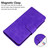 Samsung Galaxy S24 Ultra 5G Skin Feel Pure Color Flip Leather Phone Case - Purple