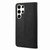 Samsung Galaxy S24 Ultra 5G Skin Feel Splicing Leather Phone Case - Black