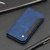 Samsung Galaxy S24 Ultra 5G Skin Feel Splicing Leather Phone Case - Blue