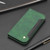 Samsung Galaxy S24 Ultra 5G Skin Feel Splicing Leather Phone Case - Green
