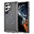 Samsung Galaxy S24 Ultra 5G Skin Feel TPU + PC MagSafe Magnetic Phone Case - Transparent Black