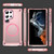 Samsung Galaxy S24 Ultra 5G Skin Feel TPU + PC MagSafe Magnetic Phone Case - Transparent Pink