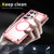 Samsung Galaxy S24 Ultra 5G Skin Feel TPU + PC MagSafe Magnetic Phone Case - Transparent Pink