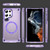 Samsung Galaxy S24 Ultra 5G Skin Feel TPU + PC MagSafe Magnetic Phone Case - Transparent Purple
