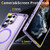 Samsung Galaxy S24 Ultra 5G Skin Feel TPU + PC MagSafe Magnetic Phone Case - Transparent Purple