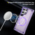 Samsung Galaxy S24 Ultra 5G Skin Feel TPU + PC MagSafe Magnetic Phone Case - Transparent Purple