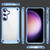 Samsung Galaxy S24 Ultra 5G Skin Feel TPU + PC Phone Case - Transparent Blue