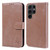 Samsung Galaxy S24 Ultra 5G Skin Feeling Oil Leather Texture PU + TPU Phone Case - Champagne