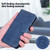 Samsung Galaxy S24 Ultra 5G Skin Feeling Oil Leather Texture PU + TPU Phone Case - Dark Blue