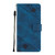 Samsung Galaxy S24 Ultra 5G Skin-feel Embossed Leather Phone Case - Blue