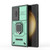 Samsung Galaxy S24 Ultra 5G Sliding Camshield TPU + PC Shockproof Phone Case with Holder - Green